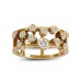 An 18k yellow gold ring with 0.50 carats of diamonds thumbnail